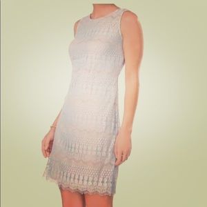 Periwinkle Blue Jessica Howard Sheath Dress Sz 14